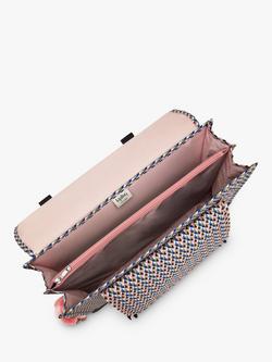 Kipling Kids' Preppy Medium School Backpack, Girly Geo - view 2, Girly Geo