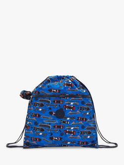 Kipling Kids’ Supertaboo School Drawstring Backpack, New Scate, New Scate