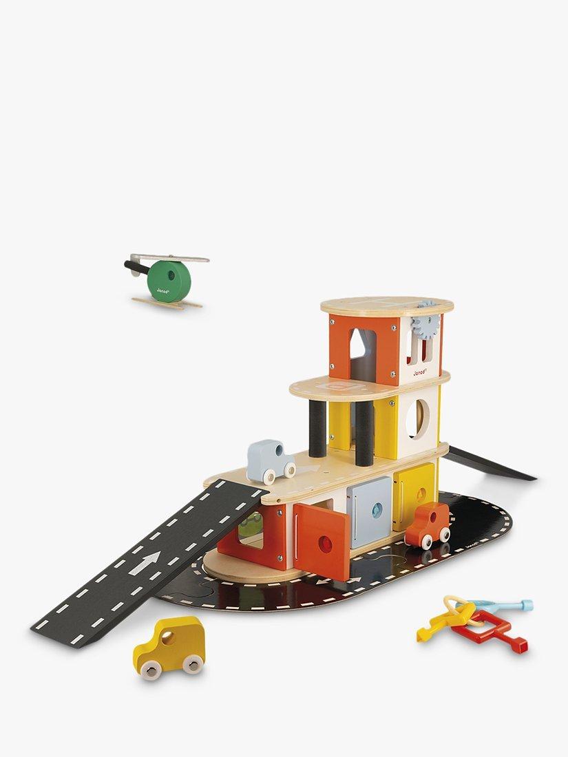Janod Wooden Garage Playset