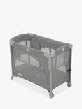 Joie Baby Kubbie Sleep Bedside Travel Cot, Foggy Grey