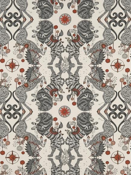 Clarke & Clarke Caspian Linen Blend Furnishing Fabric, Nude