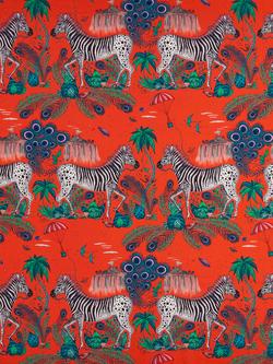 Clarke & Clarke Lost World Furnishing Fabric, Red