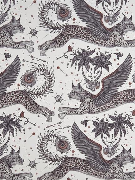 Clarke & Clarke Lynx Furnishing Fabric, Nude, Nude