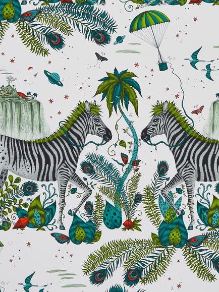 Clarke & Clarke Emma J. Shipley Lost World Wallpaper, W0117/02