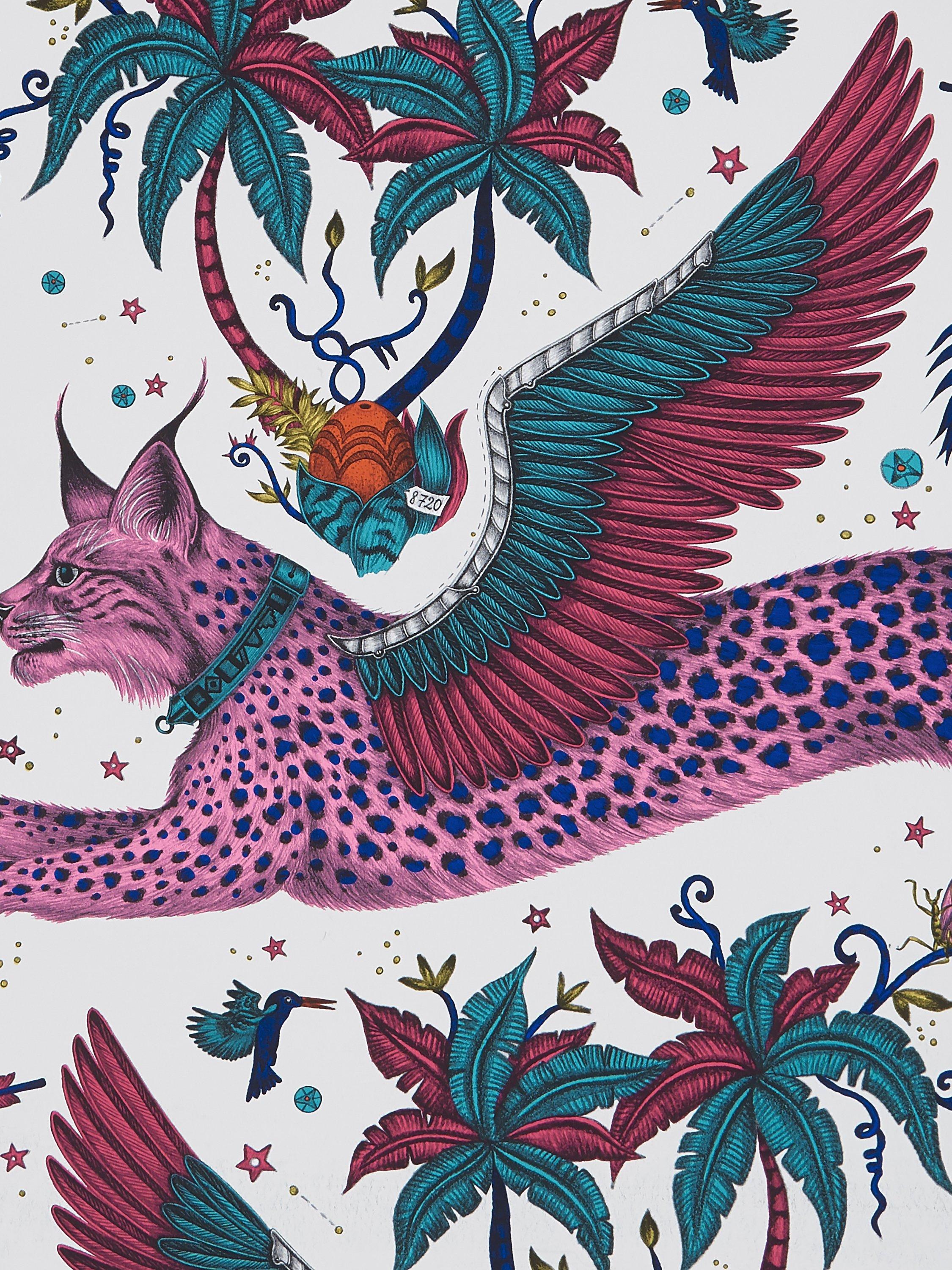 Clarke Clarke Emma J. Shipley Lynx Wallpaper W0118 03