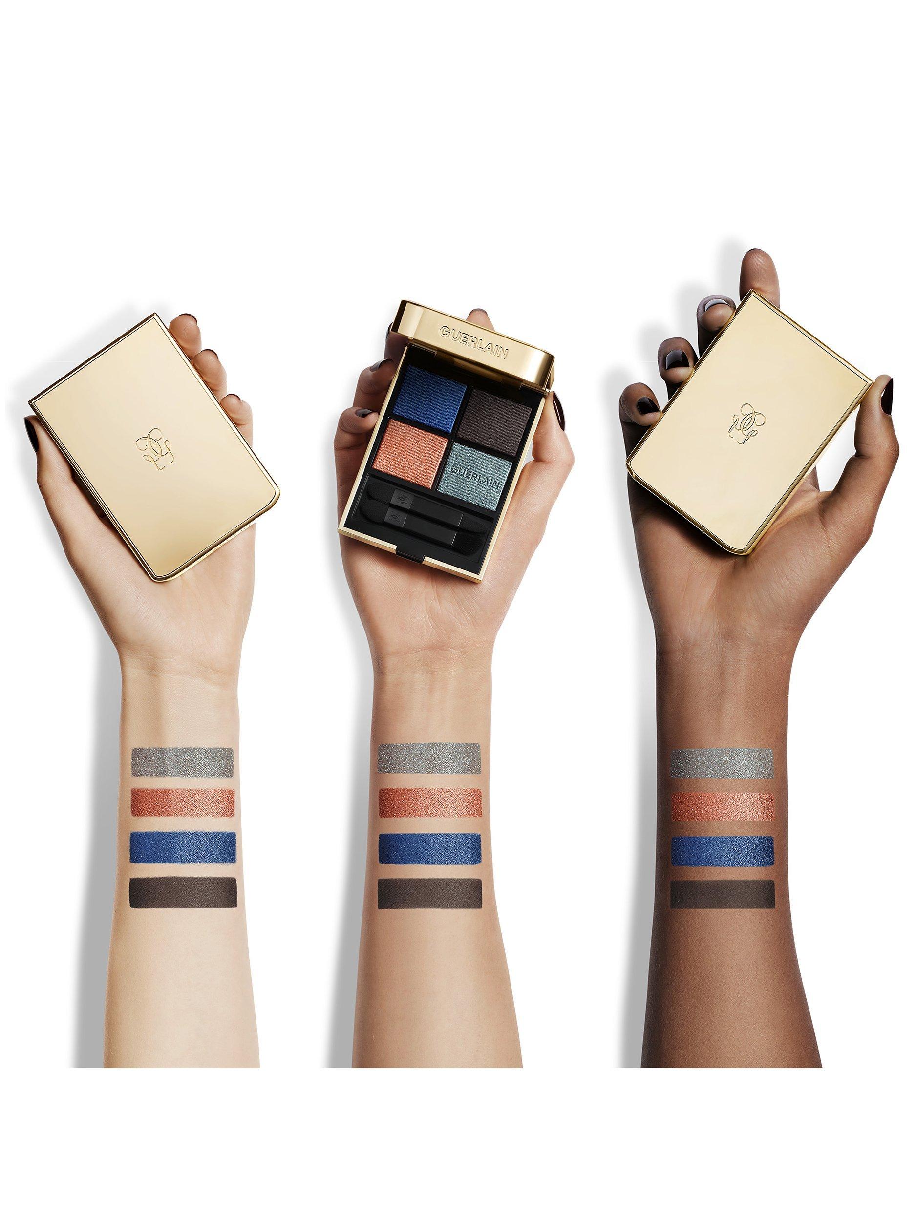 Product image 6 of 8, which shows Guerlain Ombres G Eyeshadow Quad, 360 Mystic Peacock