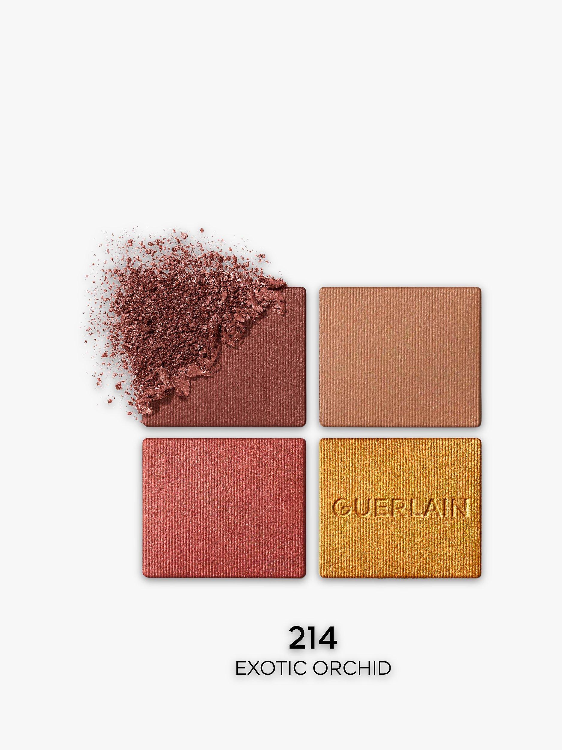 Product image 2 of 7, which shows Guerlain Ombres G Eyeshadow Quad, 214 Exotic Orchid