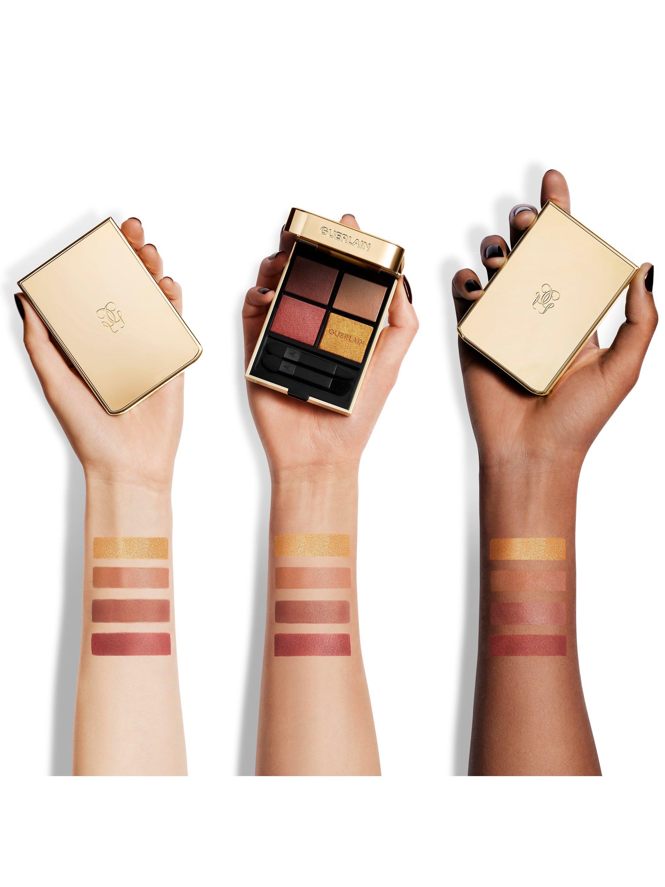 Product image 5 of 7, which shows Guerlain Ombres G Eyeshadow Quad, 214 Exotic Orchid
