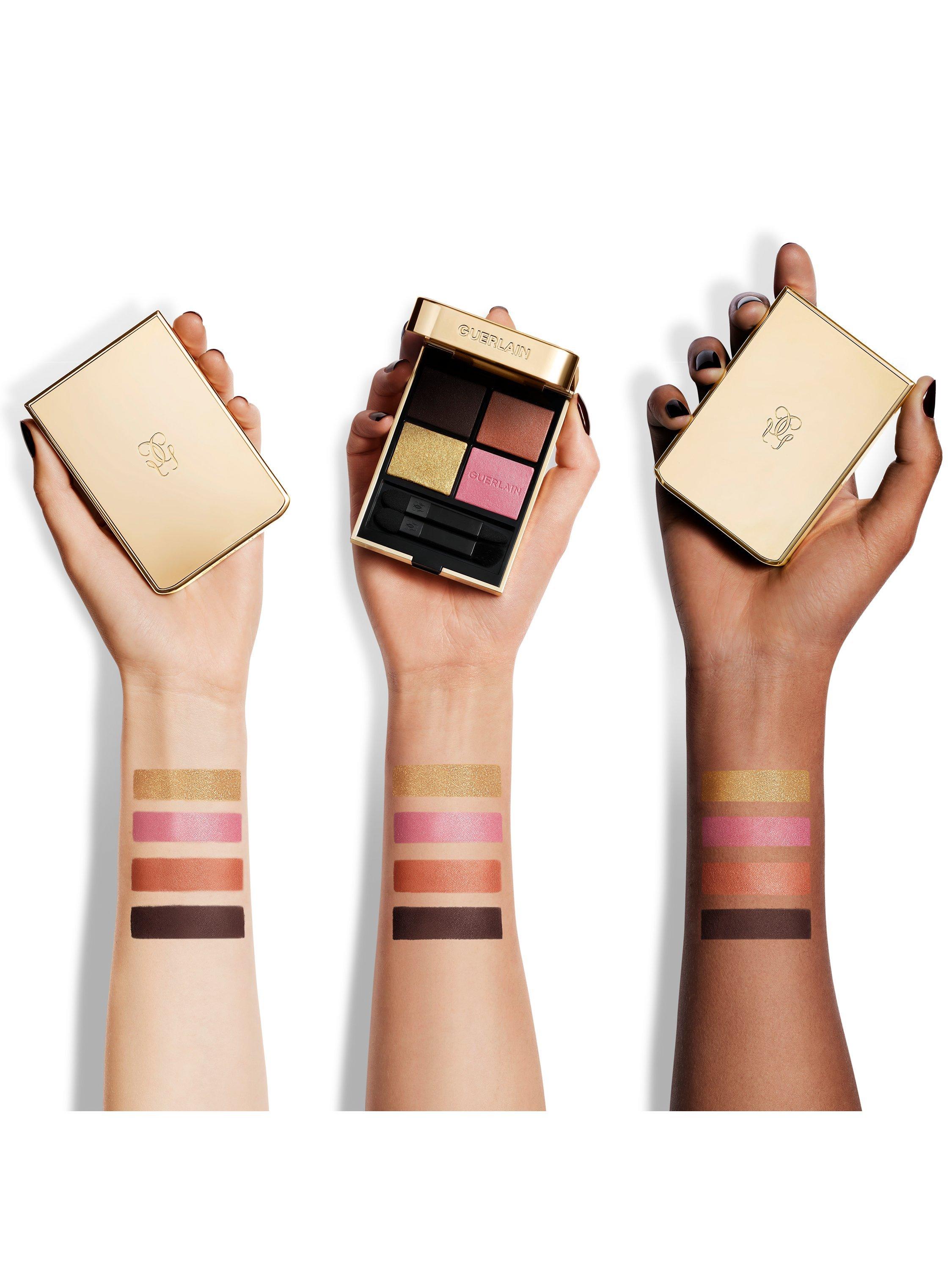 Product image 6 of 8, which shows Guerlain Ombres G Eyeshadow Quad, 555 Metal Butterfly