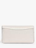 Coach Tabby Gold Chain Strap Leather Clutch Bag, Chalk