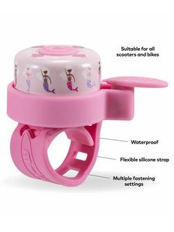 Micro Scooters Patterned Scooter Bell - view 2, Mermaid