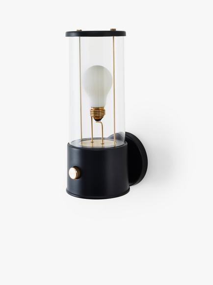 tala The Muse Outdoor Wall Light - view 2, Hackles Black
