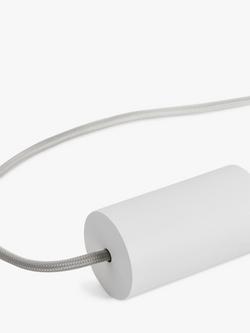 Tala Alumina Single Pendant Ceiling Light, Chalk - view 2, Chalk