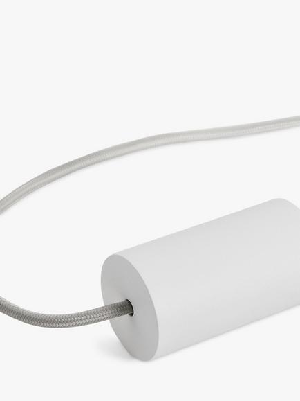 Tala Alumina Single Pendant Ceiling Light, Chalk - view 2, Chalk