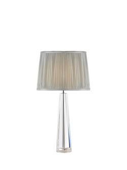 Laura Ashley Blake Crystal Glass Table Lamp, Clear - view 2, Clear