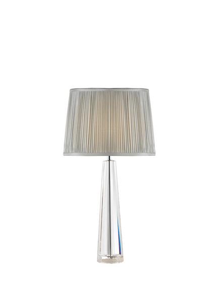 Laura Ashley Blake Crystal Glass Table Lamp, Clear - view 2, Clear