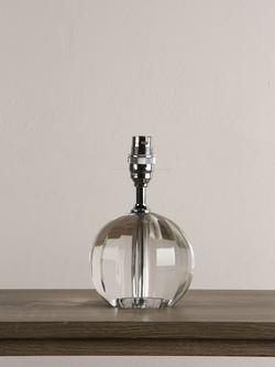 Laura Ashley Lydia Crystal Ball Table Lamp, Clear - view 2, Clear