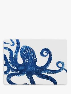 bliss Creatures Octopus Bath Mat, Blue, Blue