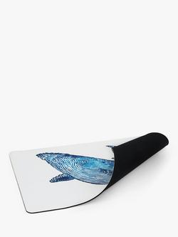 BlissHome Creatures Whale Bath Mat, Blue - view 2, Blue