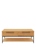 John Lewis Calia Storage Coffee Table, Oak