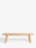 John Lewis Larsen Bench, Solid Oak