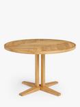 John Lewis Estate 4 Seater Round Dining Table Table, Natural