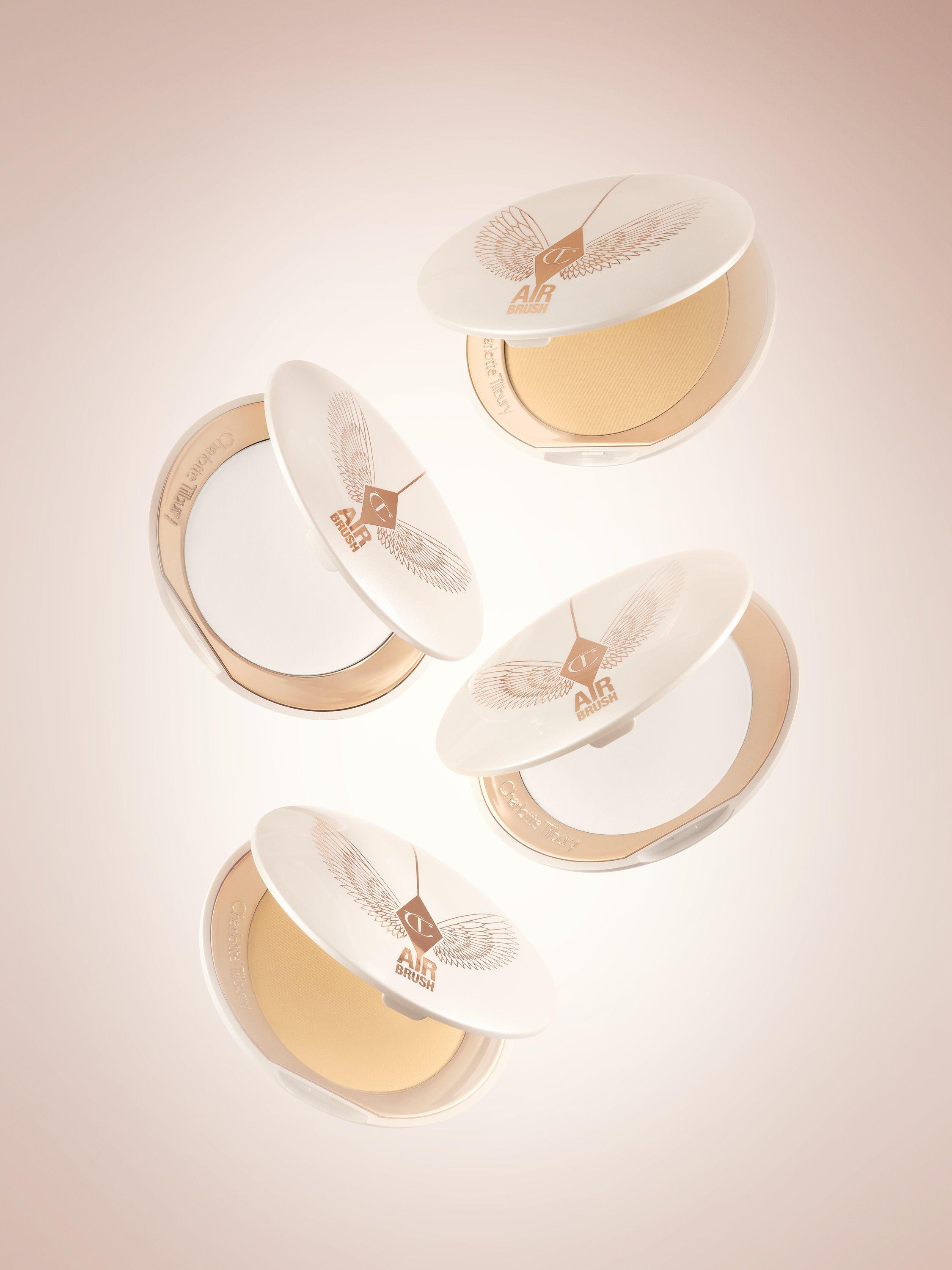 Product image 6 of 6, which shows Charlotte Tilbury Airbrush Brightening Flawless Finish Powder Refillable, Fair-Medium