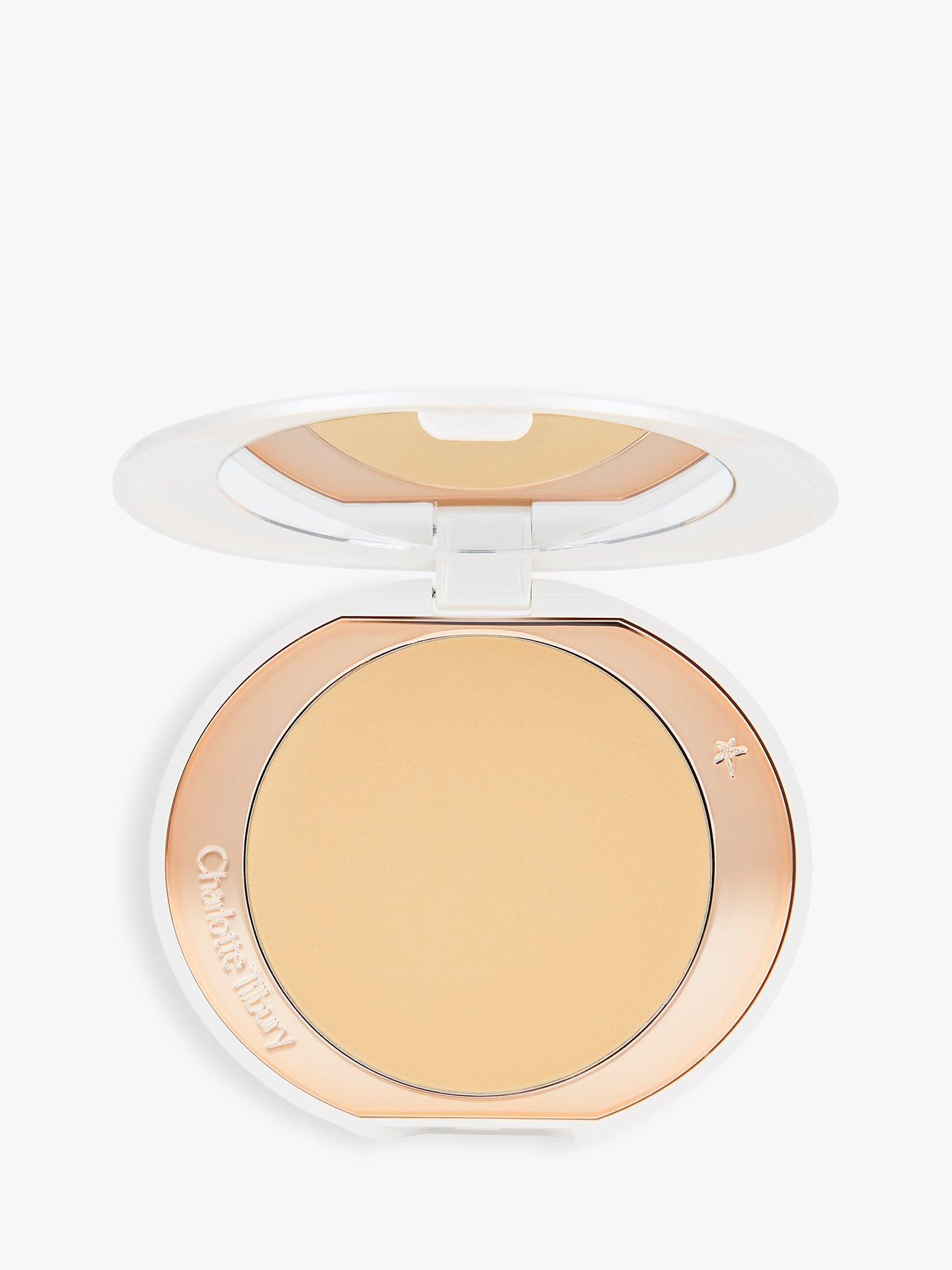 Product image 1 of 6, which shows Charlotte Tilbury Airbrush Brightening Flawless Finish Powder Refillable, Tan-Deep