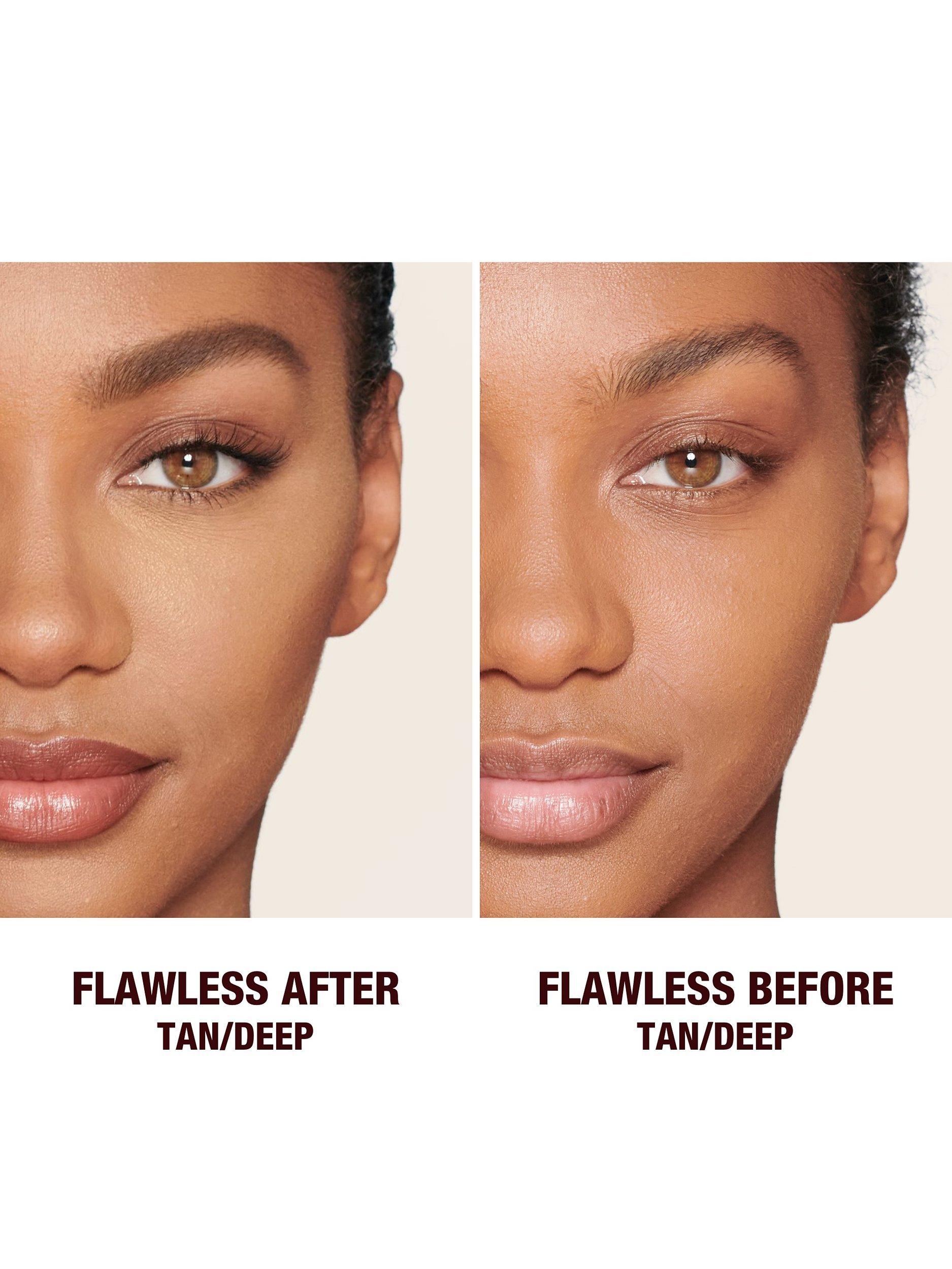Product image 2 of 6, which shows Charlotte Tilbury Airbrush Brightening Flawless Finish Powder Refillable, Tan-Deep