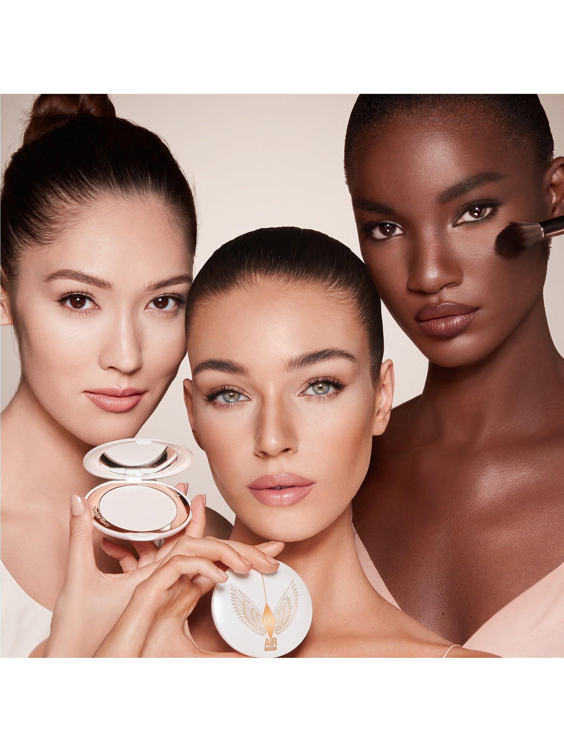 Product image 4 of 5, which shows Charlotte Tilbury Airbrush Brightening Flawless Finish Refill, Tan-Deep