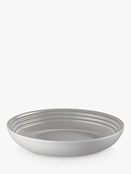 Le Creuset Stoneware Pasta Bowl, 21.7cm, Mist Grey