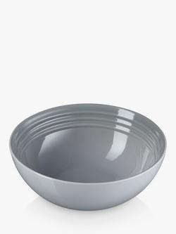 Le Creuset Stoneware Cereal Bowl, 16.2cm, Mist Grey