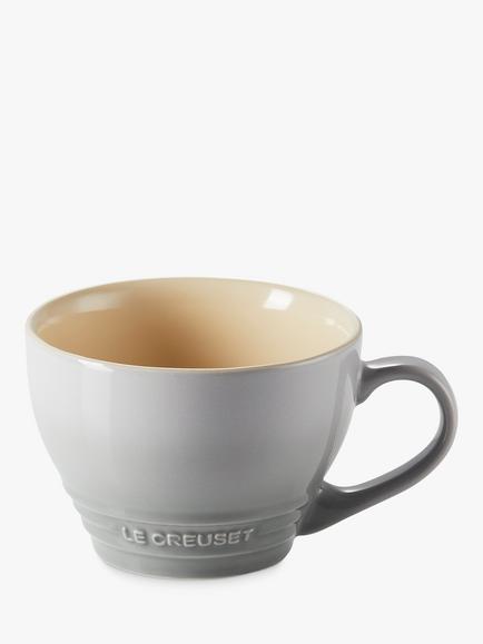 Le Creuset Stoneware Grand Mug, 400ml, Mist Grey