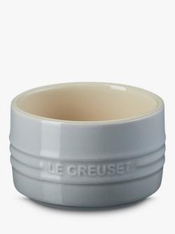 Le Creuset Stoneware Stackable Ramekin, 8cm, Mist Grey