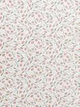 John Lewis Scallop Floral Made to Measure Curtains or Roman Blind, Plaster