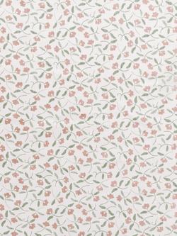 John Lewis Scallop Floral Made to Measure Curtains or Roman Blind, Plaster, Plaster