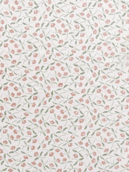 John Lewis Scallop Floral Made to Measure Curtains or Roman Blind, Plaster, Plaster