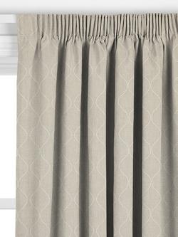 John Lewis Ellewood Knot Made to Measure Curtains, Natural - view 2, Natural