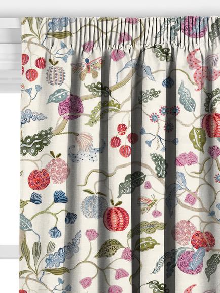 John Lewis Fruit Tree Made to Measure Curtains or Roman Blind, Multi - view 2, Muilt