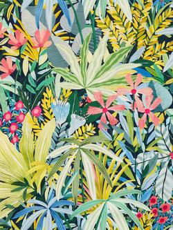 John Lewis Exotic Garden Made to Measure Curtains or Roman Blind, Dark Night Sky, Dark Night Sky