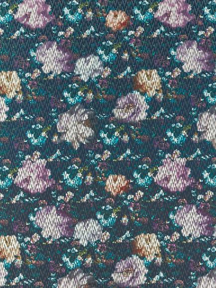 Clarke & Clarke Camile Made to Measure Curtains or Roman Blind, Midnight, Midnight