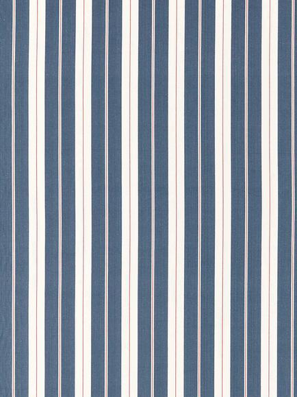Clarke & Clarke Belgravia Furnishing Fabric, Navy/Rouge