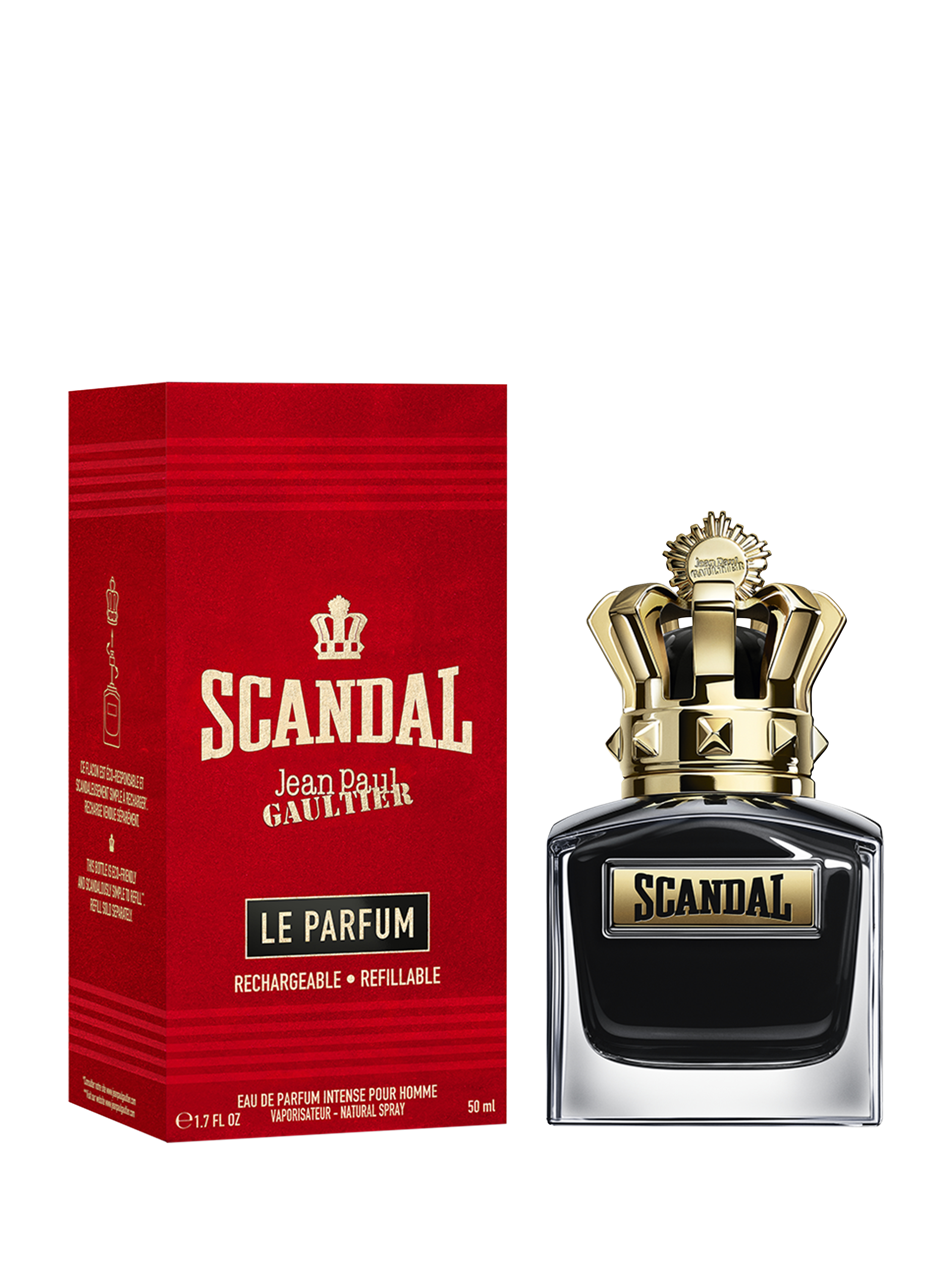 Product image 2 of 7, which shows Jean Paul Gaultier Scandal Pour Homme Le Parfum, 50ml