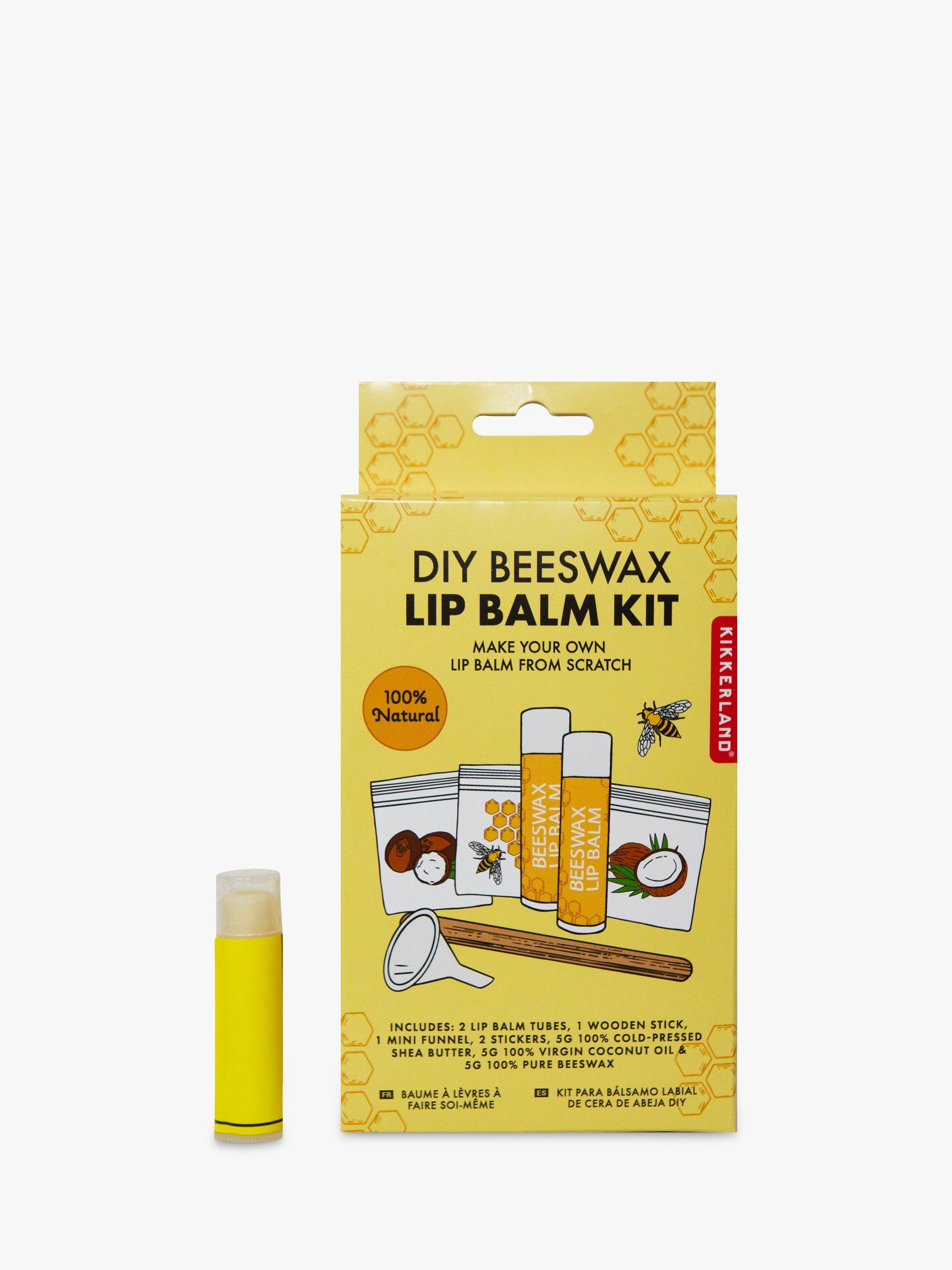 Kikkerland DIY Beeswax Lip Balm Kit