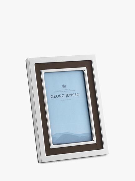 Georg Jensen Manatten Photo Frame, Silver