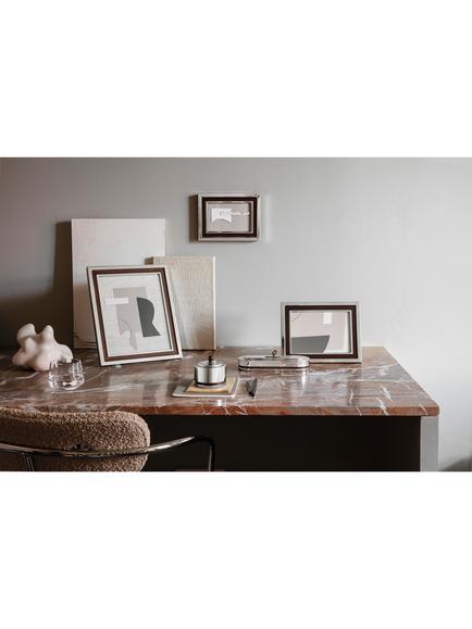 Georg Jensen Manatten Photo Frame - view 2, Silver
