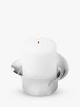 Georg Jensen Bloom Pillar Candle Holder, Silver