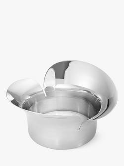 Georg Jensen Bloom Pillar Candle Holder, Silver - view 2, Silver