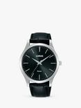 Lorus Men's Leather Strap Watch