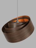 Tom Raffield Semper Pendant Ceiling Light, Walnut